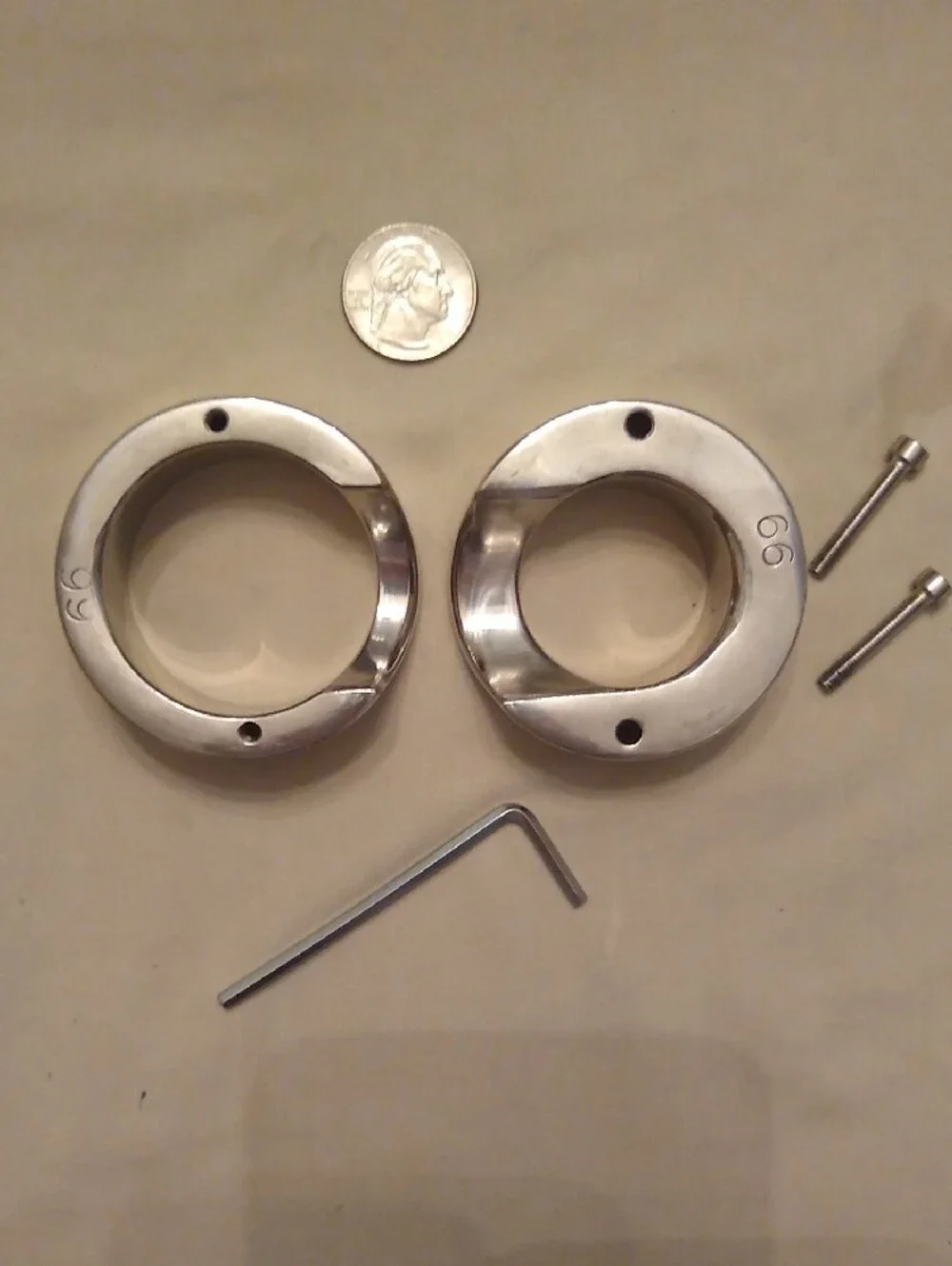 Steel C**k & Ball Ring Stretcher